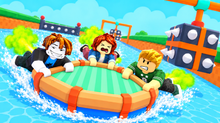Official Roblox promotional artwork · fart with friends